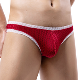 Regal Frilled Thong Modern Undies Red 27-30in (66-77cm) 
