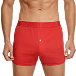 Hang Loose Boxer Shorts Modern Undies Red 28-30in (73-80cm) 