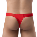 Stretchy Half-Sheer Thong Modern Undies Red 26-29in (66-73cm) 