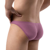 Ribbed Bikini Briefs Modern Undies Pink 26-29in (66-74cm) 