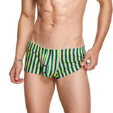 Pouched Striped Boxers Modern Undies Green 28-30in (72-78cm) 
