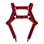 Rugged Harness Modern Undies Red One Size 