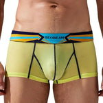 Stretch Semi-Sheer Trunks Modern Undies Yellow 27-30in (70-76cm) 