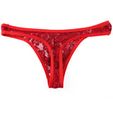 Floral Lace Thong Modern Undies   