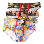 4 Pack Thrive Camo Briefs Modern Undies Mix 27-30in (68-78cm)