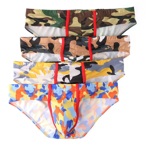 4 Pack Thrive Camo Briefs Modern Undies Mix 27-30in (68-78cm)