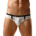 Package Semi-Sheer Briefs Modern Undies White 28-30in (73-79cm) 