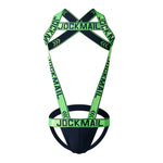 Darkroom Harness Jock Modern Undies Green 28-30in (70-78cm) 