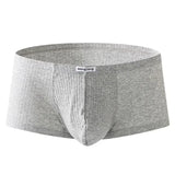 Ribbed Pocket Trunks Modern Undies Gray 27-30in (68-78cm) 