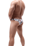 4 Pack Silky Graphic Slim Briefs Modern Undies Autumn 26-30in (66-75cm) 4pcs