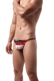 5 Pack Vogue Pop Thong Modern Undies Red 26-29in (66-75cm) 5pcs