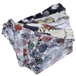 5 Pack Graphic Flex Bikini Briefs Modern Undies Mix 26-29in (66-75cm) 