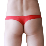 Seamless Smooth Thong Modern Undies Red 26-30in (66-75cm) 