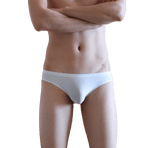 Seamless Smooth Briefs Modern Undies White 26-30in (66-75cm) 