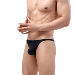 4 Pack Nude Slip Thong Modern Undies Black 26-29in (66-73cm) 4pcs