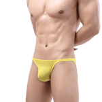 4 Pack Nude Slip Bikini Briefs Modern Undies Yellow 26-29in (66-73cm) 4pcs