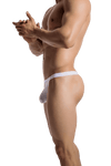 Show-It Pouched Thong Modern Undies White 27-30in (68-75cm) 