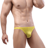 4 Pack Nude Slip V Bikini Modern Undies Yellow 26-29in (66-73cm) 4pcs