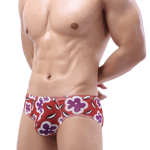 4 Pack Loud Briefs Modern Undies Red 26-29in (66-73cm) 4pcs