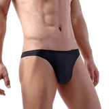 Strip Down Textured Thong Modern Undies Black 27-29in (69-74cm) 