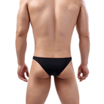 Nude Slip V Bikini Modern Undies Black 26-29in (66-73cm) 