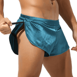 Silky Jockstrap Shorts Modern Undies Teal 34-36in (86-91cm) 