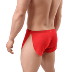 4 Pack Sheer Slit Shorts Modern Undies Red 26-29in (66-75cm) 4pcs