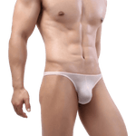4 Pack Nude Slip Thong Modern Undies Beige 26-29in (66-73cm) 4pcs