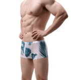 Tropical Sheer Trunks Modern Undies White 35-38in (88-96cm) 
