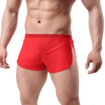 Sheer Slit Shorts Modern Undies Red 37-41in (92-104cm) 