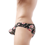 Floral Bulge Bikini Briefs Modern Undies   