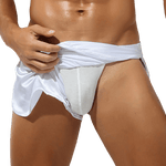 Silky Jockstrap Shorts Modern Undies White 30-32in (74-80cm) 