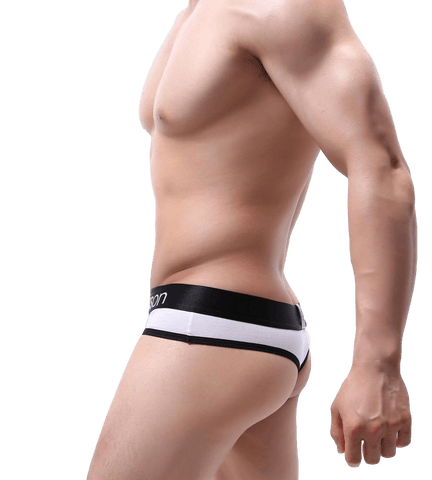 Showstopper Trimmed Thong Modern Undies White 27-30in (67-74cm) 