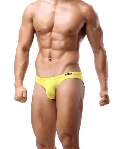 Revealing Bikini-Brief Style Underwear with a Large Front Pouch