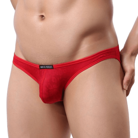 Romantic Bikini Briefs Modern Undies Red 28-30in (64-74cm) 