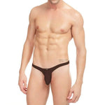 Slim Bulging Thong Modern Undies Dark Brown 28-31in (70-78cm) 