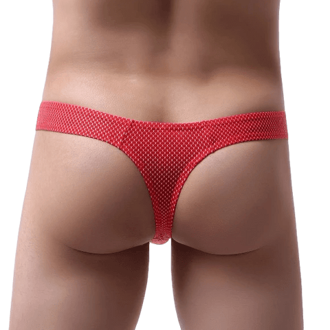 Micro Tech Thong Modern Undies Red 30-33in (75-84cm) 