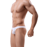 5 Pack Light Triangle Bikini Briefs Modern Undies White 30-32in (78-84cm) 