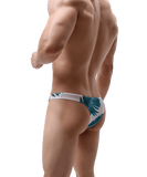 4 Pack Tropical Sheer Thong Modern Undies   