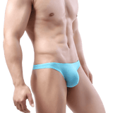 5 Pack Nearly Naked Thong Modern Undies Sky Blue 26-29in (66-73cm) 5pcs