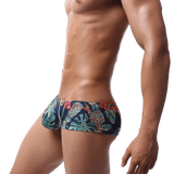 5 Pack Eclectic Cheeky Briefs Modern Undies Fruity Navy 26-29in (66-73cm) 5pcs