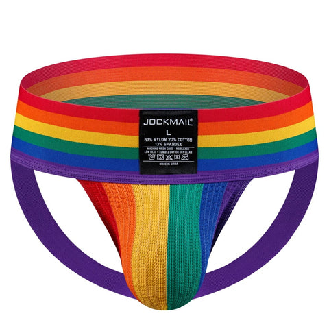 Thick Pride Jockstrap Modern Undies Rainbow 27-30in (70-76cm) 