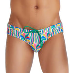 Sugar High Swim Briefs Modern Undies Rainbow Splash 28-30in (68-78cm) 