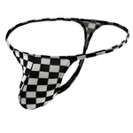 3 Pack Classic Checkered G-String Modern Undies   