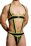 Dominator Body Harness Modern Undies Yellow 28-30in (71-78cm) 