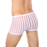 Vertical Stripe Trunks Modern Undies white 27-30in (69-76cm) 