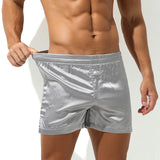 Silky Lounge Shorts Modern Undies Silver 27-30in (68-74cm) 