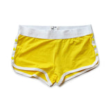Side Button Boxer Shorts Modern Undies Yellow 28-31in (68-78cm) 