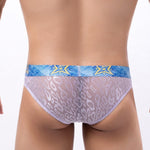 Bold Leopard Lace Briefs Modern Undies   