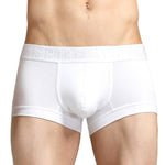 Cozy Pouched Cotton Trunks Modern Undies White 28-30in (73-79cm) 